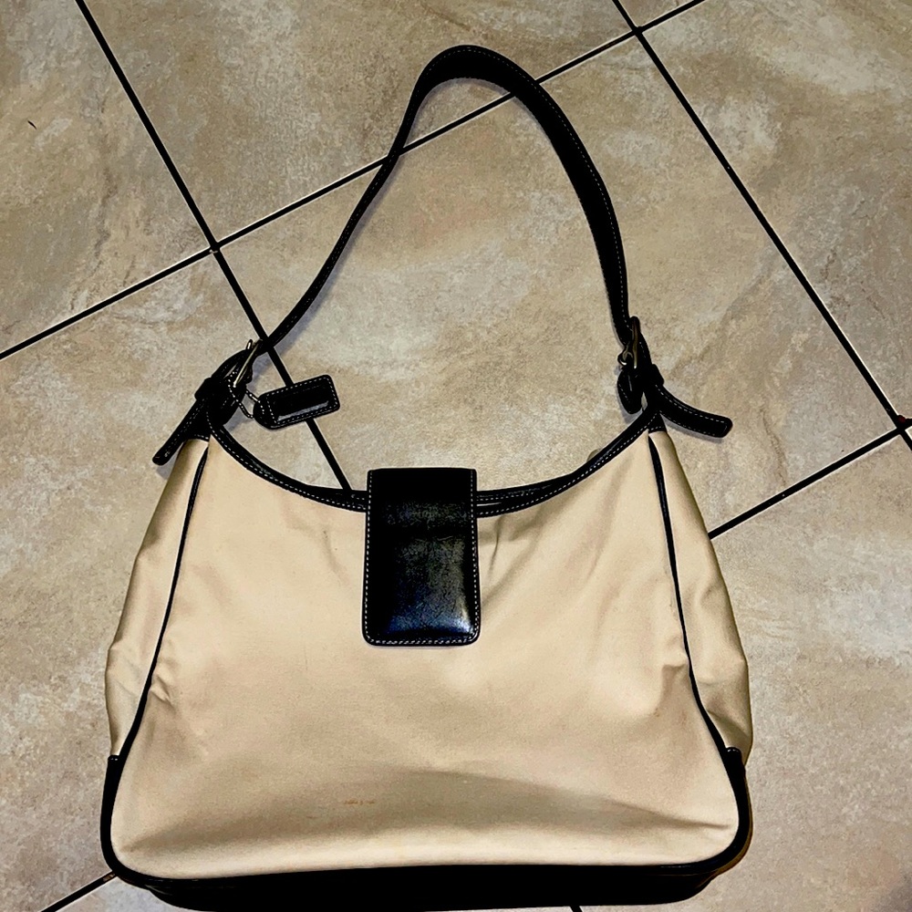 Coach canvas bag